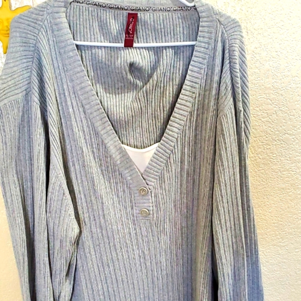 Grey sweater